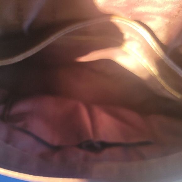 MARC by Marc Jacobs brown plum burgundy med pebbled leather crossbody purse bag - Picture 7 of 8